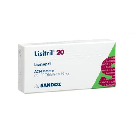 Lisitril Tabl 20 mg 100 pcs - PrimeCare Global
