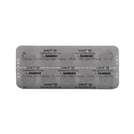 Lisitril Tabl 20 mg 100 pcs - PrimeCare Global