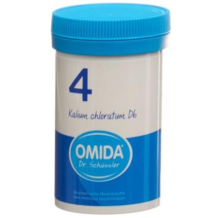 Omida Schuessler Nr4 potassium chloratum Tabl D 6 Ds 100 g - PrimeCare Global