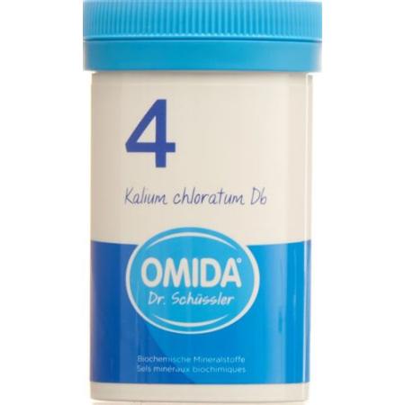 Omida Schuessler Nr4 potassium chloratum Tabl D 6 Ds 100 g - PrimeCare Global