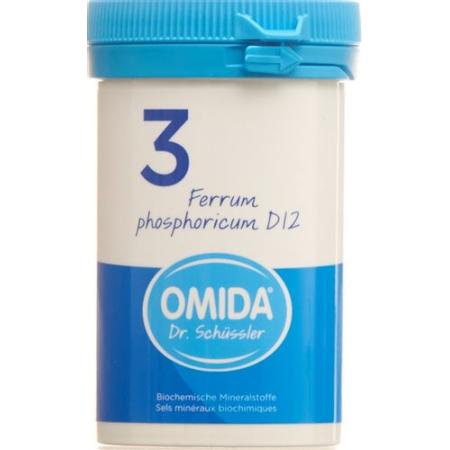 Omida Schuessler Nr3 Ferrum phosphoricum Tabl D 12 Ds 100 g - PrimeCare Global