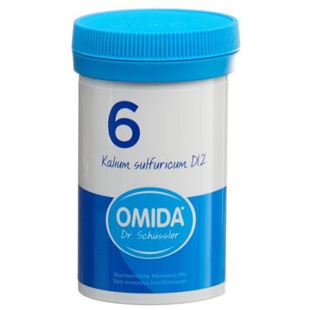 Omida Schuessler Nr6 potassium sulfuricum Tabl D 12 Ds 100 g - PrimeCare Global