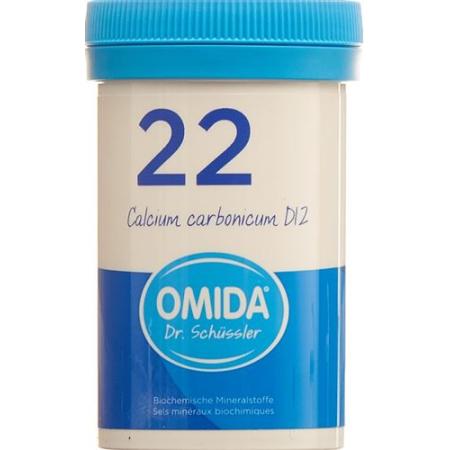 Omida Schuessler Nr22 Calcium carbonicum Tabl D 12 Ds 100 g - PrimeCare Global