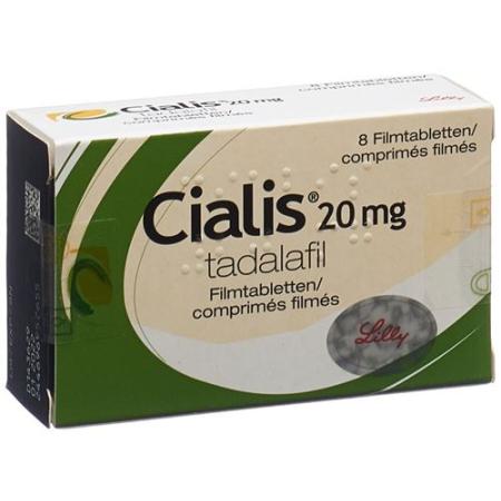 Cialis Filmtablet 20 mg 8 pcs - PrimeCare Global