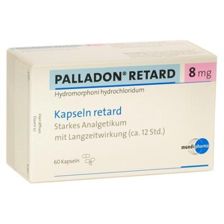 PALLADON RETARD Ret Kaps 8 mg 60 pcs - PrimeCare Global
