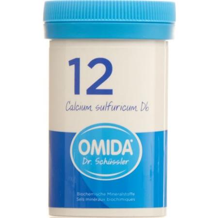 Omida Schuessler Nr12 Calcium sulfuricum Tabl D 6 Ds 100 g - PrimeCare Global