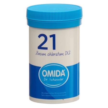 Omida Schuessler Nr21 Zincum chloratum Tabl D 12 Ds 100 g - PrimeCare Global