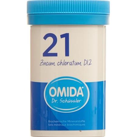 Omida Schuessler Nr21 Zincum chloratum Tabl D 12 Ds 100 g - PrimeCare Global