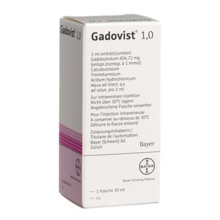 Gadovist 1.0 Inj L&ouml;s Vial 65 ml - PrimeCare Global