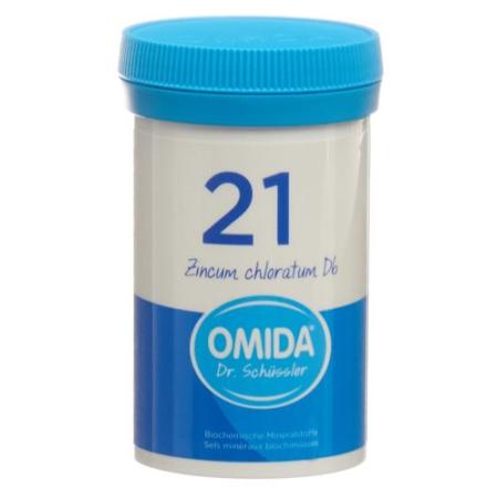 Omida Schuessler Nr21 Zincum chloratum Tabl D 6 Ds 100 g - PrimeCare Global