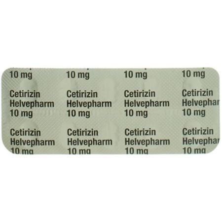 Cetirizin Helvepharm Filmtabl 10 mg 50 pcs - PrimeCare Global