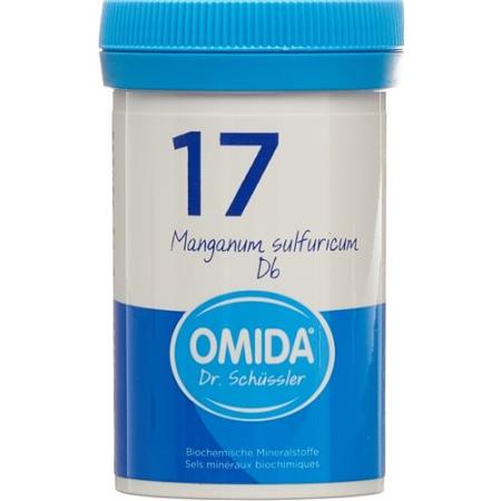 Omida Schuessler Nr17 Manganum sulfuricum Tabl D 6 Ds 100 g - PrimeCare Global