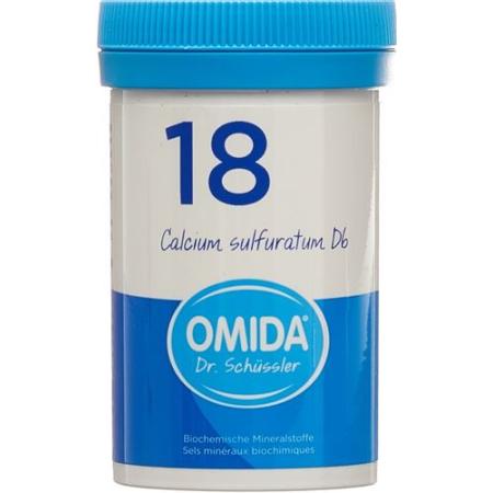 Omida Schuessler Nr18 Calcium sulfuratum Tabl D 6 Ds 100 g - PrimeCare Global