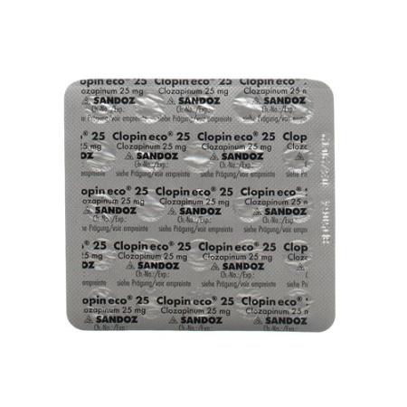 Clopin eco Tabl 25 mg 50 pcs - PrimeCare Global