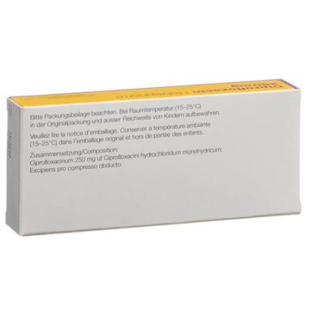 Ciprofloxacin Helvepharm Filmtabl 250 mg 20 pcs - PrimeCare Global