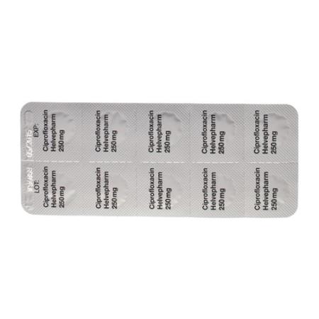 Ciprofloxacin Helvepharm Filmtabl 250 mg 20 pcs - PrimeCare Global