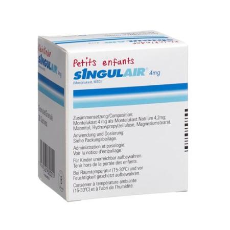 Singulair Gran 4 mg bag 28 pcs - PrimeCare Global