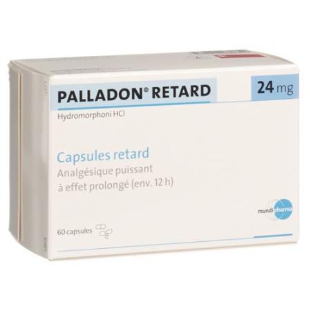 PALLADON RETARD Ret Kaps 24 mg 60 pcs - PrimeCare Global