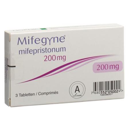 Mifegyne Tabl 200 mg 3 pcs - PrimeCare Global