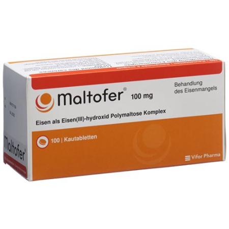 Maltofer chewable tablets 100 mg 100 pcs - PrimeCare Global