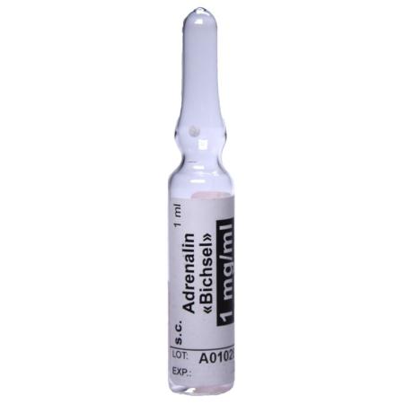 Adrenalin Bichsel Inj L&ouml;s 1 mg/ml 10 amp 1 ml - PrimeCare Global