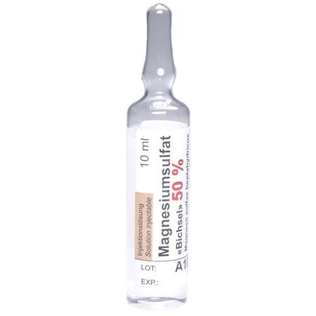 Magnesium sulfate Bichsel Inj L&ouml;s 50% 10ml amp 10 pcs - PrimeCare Global
