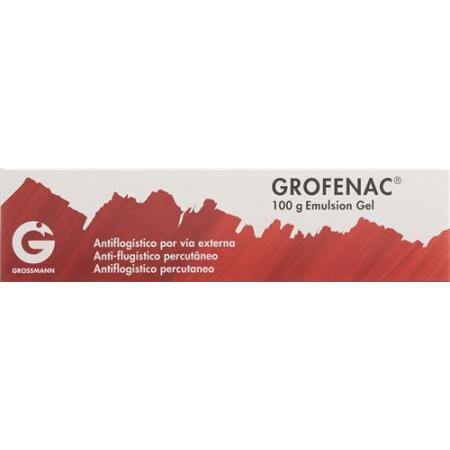 Grofenac Emulgel 1% Tb 100g - PrimeCare Global