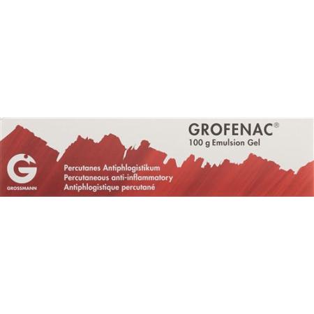 Grofenac Emulgel 1% Tb 100g - PrimeCare Global