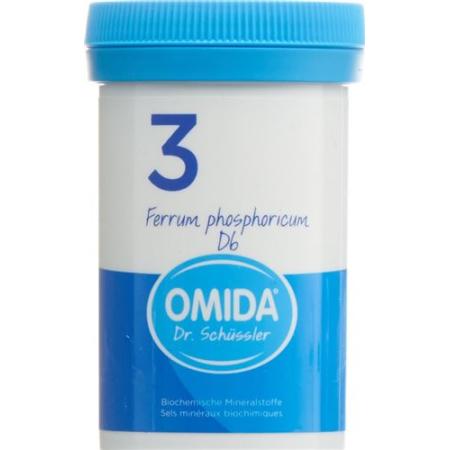 Omida Schuessler Nr3 Ferrum phosphoricum Tabl D 6 Ds 100 g - PrimeCare Global