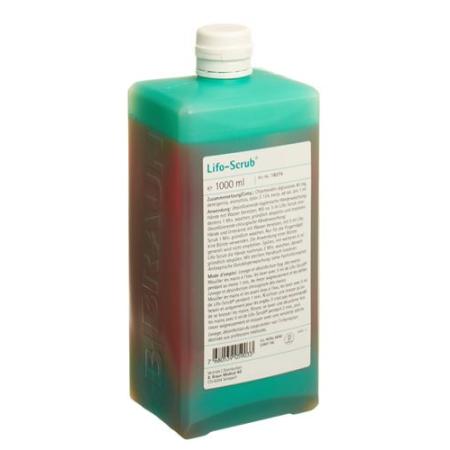Lifo-Scrub washing lotion 10 oval bottles 1000 ml - PrimeCare Global