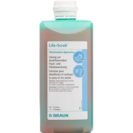 Lifo-Scrub washing lotion 10 oval bottles 1000 ml - PrimeCare Global