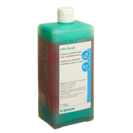 Lifo-Scrub washing lotion 10 oval bottles 1000 ml - PrimeCare Global