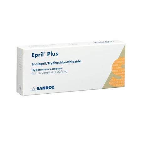 Epril Plus Tabl 20/6 mg 30 pcs - PrimeCare Global