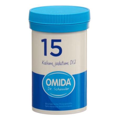 Omida Schuessler Nr15 potassium iodate Tabl D 12 Ds 100 g - PrimeCare Global