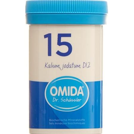 Omida Schuessler Nr15 potassium iodate Tabl D 12 Ds 100 g - PrimeCare Global