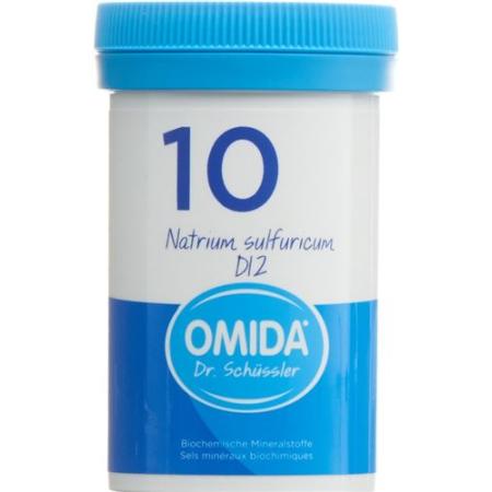 Omida Schuessler Nr10 sodium sulfuricum Tabl D 12 Ds 100 g - PrimeCare Global