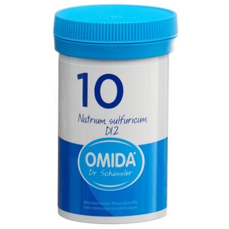 Omida Schuessler Nr10 sodium sulfuricum Tabl D 12 Ds 100 g - PrimeCare Global