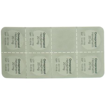 Omeprazol Helvepharm Filmtabl 20 mg 28 pcs - PrimeCare Global