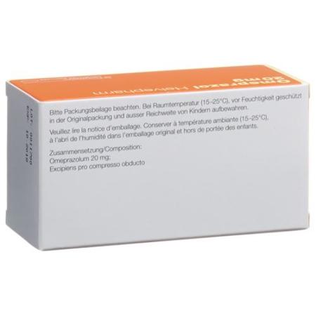 Omeprazol Helvepharm Filmtabl 20 mg 56 pcs - PrimeCare Global