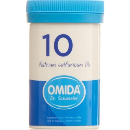 Omida Schuessler Nr10 sodium sulfuricum Tabl D 6 Ds 100 g - PrimeCare Global
