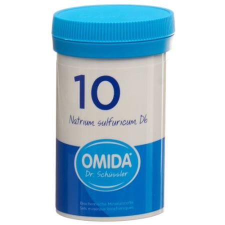 Omida Schuessler Nr10 sodium sulfuricum Tabl D 6 Ds 100 g - PrimeCare Global