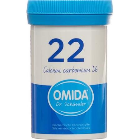 Omida Schuessler Nr22 Calcium carbonicum Tabl D 6 Ds 100 g - PrimeCare Global