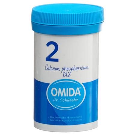 Omida Schuessler Nr2 Calcium phosphoricum tablets D 12 can 100 g - PrimeCare Global