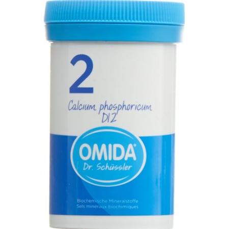 Omida Schuessler Nr2 Calcium phosphoricum tablets D 12 can 100 g - PrimeCare Global