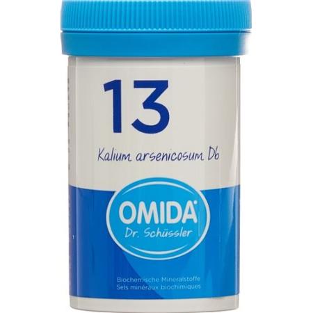 Omida Schuessler Nr13 potassium arsenicosum Tabl D 6 Ds 100 g - PrimeCare Global