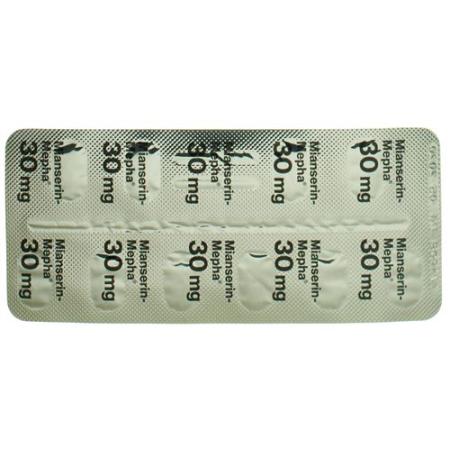 Mianserin-Mepha Lactab 30 mg 30 pcs - PrimeCare Global