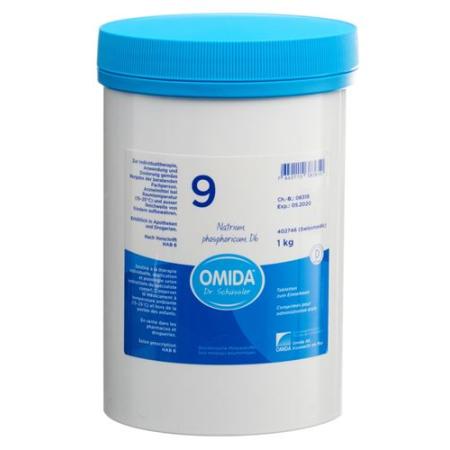 Omida Schuessler Nr9 sodium phosphoricum Tabl D 6 Ds 1000 g - PrimeCare Global