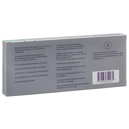 Zoladex LA SafeSystem Implant 10.8 mg Prod - PrimeCare Global