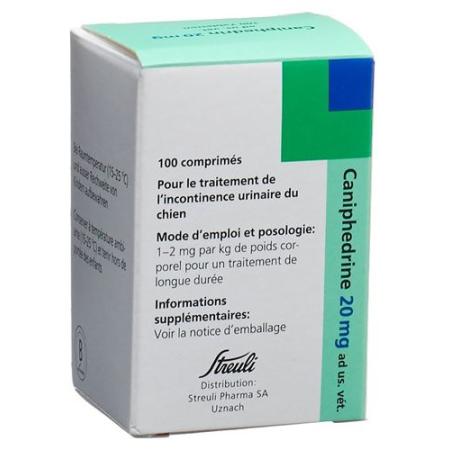 Caniphedrine Tabl 20 mg ad us vet. 100 pcs - PrimeCare Global