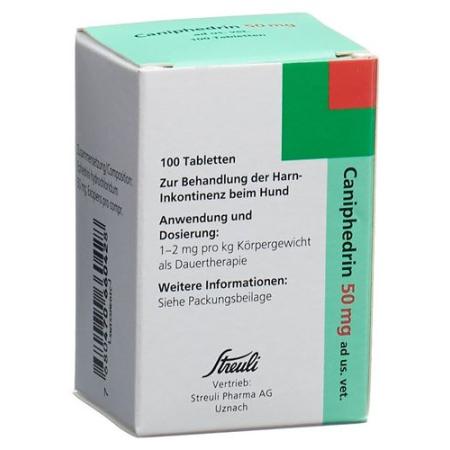 Caniphedrine Tabl 50 mg ad us vet. 100 pcs - PrimeCare Global